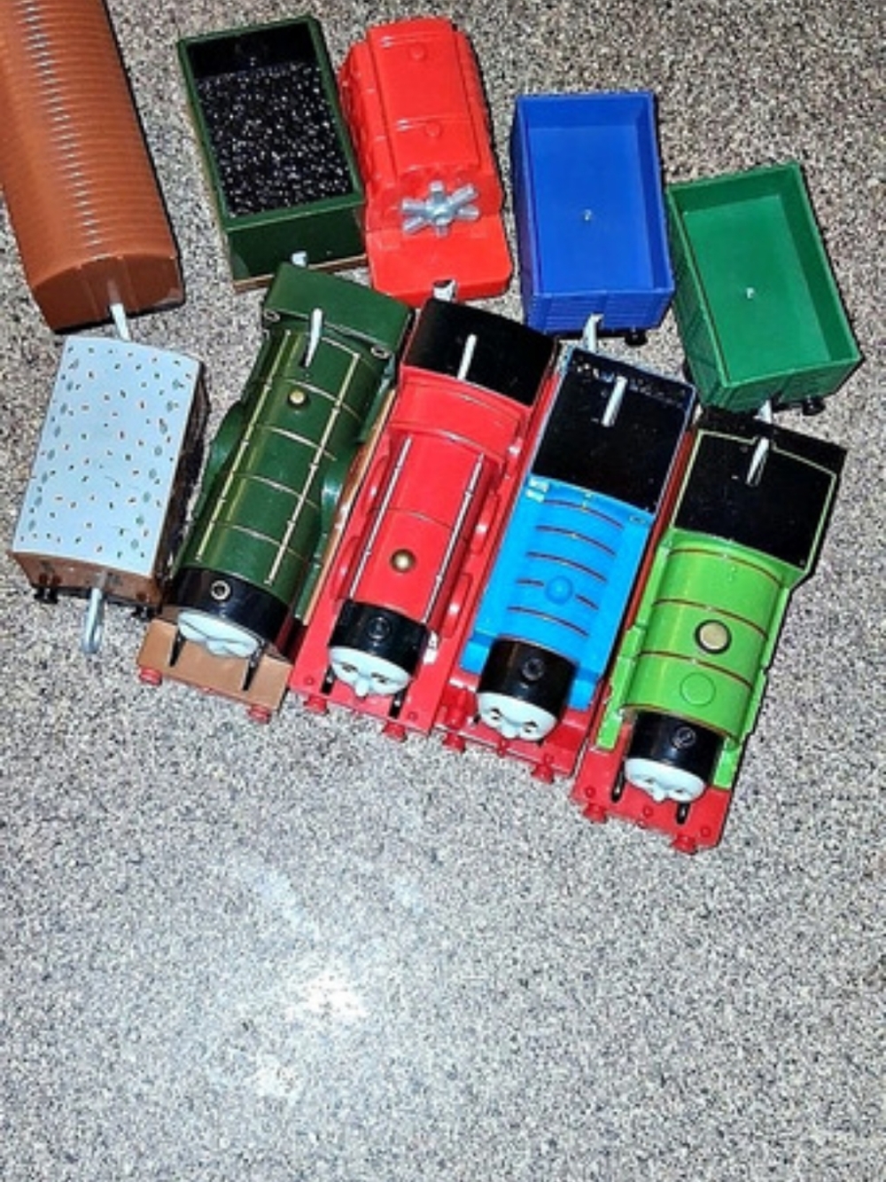 Thomas & Friends TrackMaster Motorized Engine and Cargo Car Lot